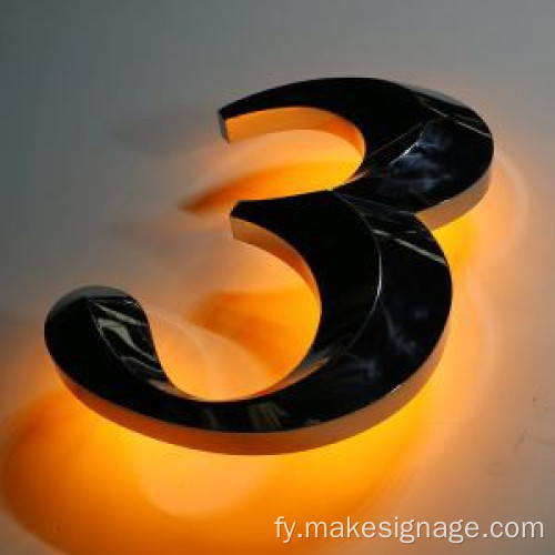 Aluminium 3D LED Kanaal Letter Signs
